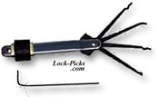 HPC jacknife lock picking set